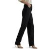 imageLEE Womens RelaxedFit Side Elastic TaperedLeg JeanDouble Black