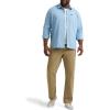 imageLee Mens Big ampamp Tall Extreme Motion Relaxed Straight JeanKansas City Khaki Twill