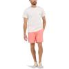 imageLee Mens Extreme Motion 7quot Flat Front ShortBright Papaya