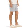 imageLee Mens Extreme Motion 7quot Flat Front ShortDrizzle Gray