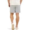 imageLee Mens Extreme Motion 7quot Flat Front ShortDrizzle Gray