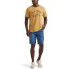 imageLee Mens Extreme Motion Five Pocket Denim ShortDenim ShortsBlue Rooster