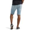 imageLee Mens Extreme Motion Five Pocket Denim ShortDenim ShortsIce Man