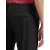 imageLee Mens Extreme Motion Flat Front Regular Straight PantBlack