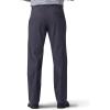 imageLee Mens Extreme Motion Flat Front Regular Straight PantCharcoal