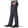 imageLee Mens Extreme Motion Flat Front Regular Straight PantCharcoal