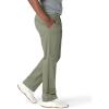 imageLee Mens Extreme Motion Flat Front Regular Straight PantMuted Olive