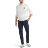 imageLee Mens Extreme Motion Flat Front Regular Straight PantNavy
