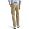 imageLee Mens Extreme Motion Flat Front Regular Straight PantOriginal Khaki