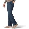 imageLee Mens Extreme Motion Flat Front Regular Straight PantPacific Blue