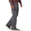 imageLee Mens Extreme Motion Flat Front Regular Straight PantPainter Gray