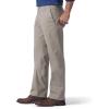 imageLee Mens Extreme Motion Flat Front Regular Straight PantPebble