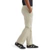 imageLee Mens Extreme Motion Flat Front Regular Straight PantStone