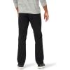 imageLee Mens Extreme Motion Flat Front Relaxed Taper PantBlack