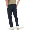 imageLee Mens Extreme Motion Flat Front Relaxed Taper PantNavy