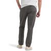 imageLee Mens Extreme Motion Flat Front Relaxed Taper PantStatic Gray