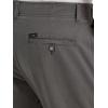 imageLee Mens Extreme Motion Flat Front Relaxed Taper PantStatic Gray