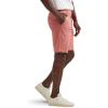 imageLee Mens Extreme Motion Flat Front ShortClay Rose