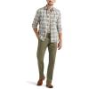 imageLee Mens Extreme Motion Flat Front Slim Straight PantMuted Olive