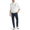 imageLee Mens Extreme Motion Flat Front Slim Straight PantNavy