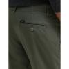 imageLee Mens Extreme Motion Flat Front Slim Straight PantOlive Gray