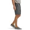 imageLee Mens Extreme Motion Regular Fit Synthetic Flat Front ShortCharcoal