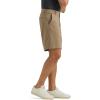 imageLee Mens Extreme Motion Regular Fit Synthetic Flat Front ShortTawny Brown