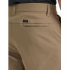 imageLee Mens Extreme Motion Regular Fit Synthetic Flat Front ShortTawny Brown