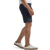 imageLee Mens Extreme Motion Regular Fit Synthetic Flat Front ShortUnionall Black