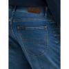 imageLee Mens Extreme Motion Regular Taper JeanDash  Brushed Knit Striped Lining
