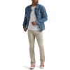imageLee Mens Extreme Motion Slim Straight JeanStone Twill