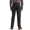 imageLee Mens Flat Front Relaxed Straight PantBlack