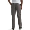 imageLee Mens Flat Front Relaxed Straight PantCharcoal