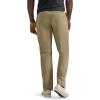 imageLee Mens Flat Front Relaxed Straight PantKhaki