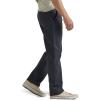 imageLee Mens Flat Front Relaxed Straight PantNavy