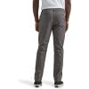 imageLee Mens Flat Front Slim Straight PantCharcoal
