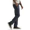imageLee Mens Flat Front Slim Straight PantNavy