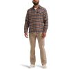 imageLee Mens Legendary OvershirtCopper Deep Wine Plaid
