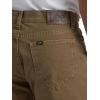 imageLee Mens Legendary Relaxed Straight JeanTeak  Plaid Flannellined