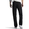 imageLee Mens Regular Fit Straight Leg Jean Dark Stone 35W x 30LDouble Black