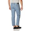 imageLee Mens Regular Fit Straight Leg Jean Dark Stone 35W x 30LWorn Light
