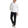 imageLee Mens X Knit Long Sleeve AllPurpose 1 Pocket ShirtBright White
