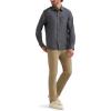 imageLee Mens X Knit Long Sleeve AllPurpose 1 Pocket ShirtPainters Gray