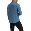 imageLee Mens X Knit Long Sleeve AllPurpose 1 Pocket ShirtVintage Blue
