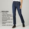 imageLee Womens Legendary High Rise Mom JeanWashed Black