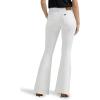 imageLee Womens Legendary Mid Rise Flare JeanBright White