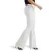 imageLee Womens Legendary Mid Rise Flare JeanBright White