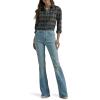 imageLee Womens Legendary Mid Rise Flare JeanMorning Veil Dx