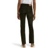 imageLee Womens Legendary Mid Rise Straight Leg JeanDark Olive Night Cord