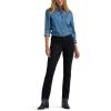 imageLee Womens Legendary Mid Rise Straight Leg JeanDark Wander  Plaid Fleece Lined